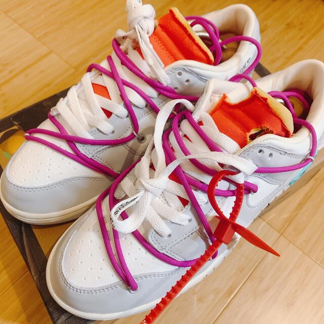 OFF-WHITE × NIKE DUNK LOW 45 28.0㎝
