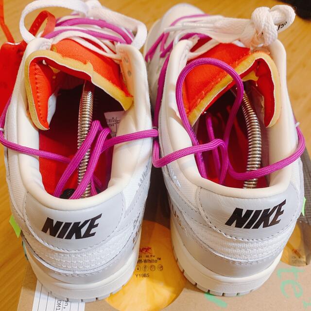 OFF-WHITE × NIKE DUNK LOW 45 28.0㎝ 1
