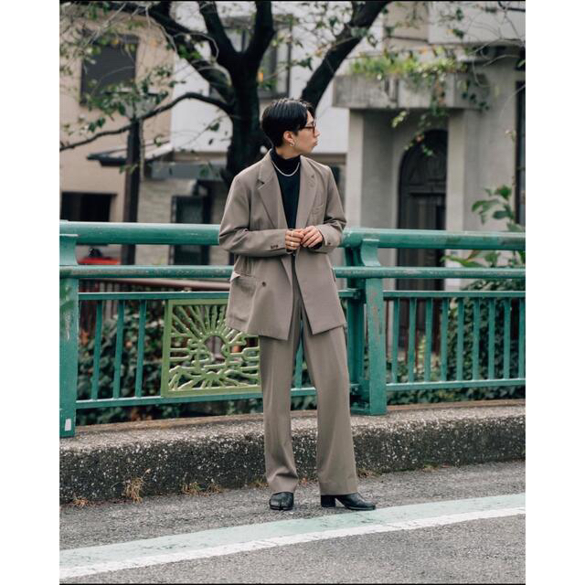 ラッピング不可】 SUNSEA - セットアップ GABARDINE WOOLMAX AURALEE