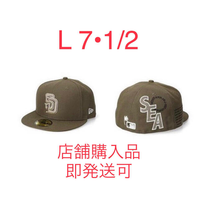 wind and sea new era 7 1/2 padres パドレス