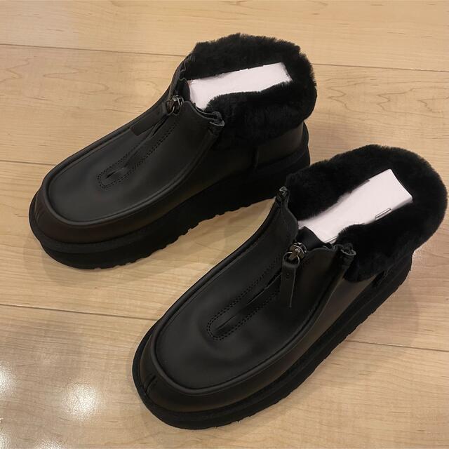 ugg ファンケットブーツ BLACK ブラック 黒 24cm アグ モカシン