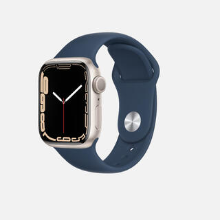 Apple Watch - apple watch series7 41mmケース　スターライト