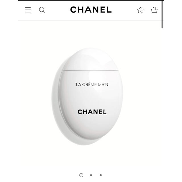 CHANEL ハンドクリーム　ラクレームマン