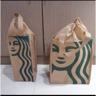 スターバックスコーヒー(Starbucks Coffee)の2枚セット 正規 Starbucks Bag スターバックストート バック(トートバッグ)