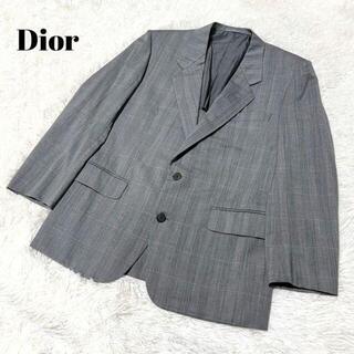 クリスチャンディオール(Christian Dior)のDior ディオール 90s スーツ テーラードジャケット ストライプ ウール(テーラードジャケット)