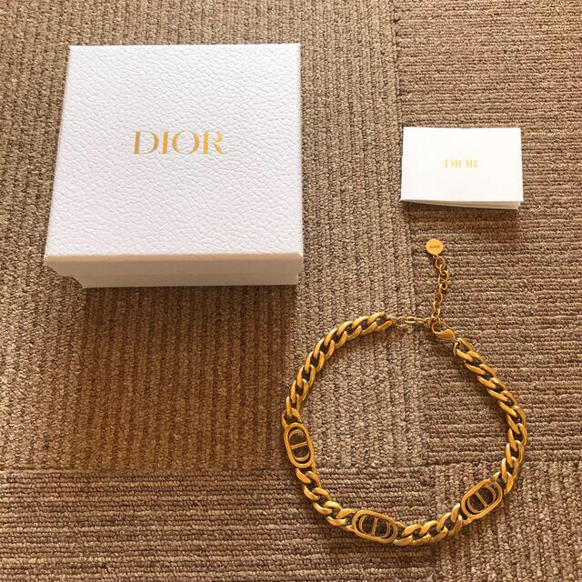 Christian Dior - DIOR◇美品 アンティークゴールド チェーン