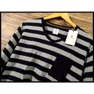 ポールスミス(Paul Smith)のG③ 新品 アールニューボールド ボーダー ポケット Tシャツ L ポールスミス(Tシャツ/カットソー(七分/長袖))