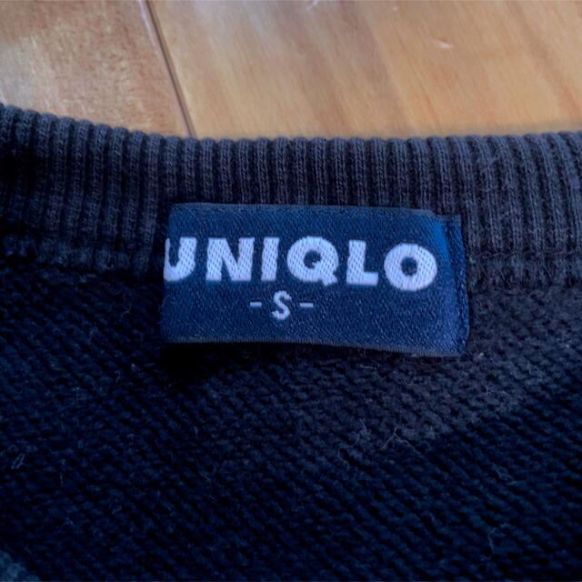 UNIQLO(ユニクロ)のUNIQLO/黒スウェット メンズのトップス(スウェット)の商品写真