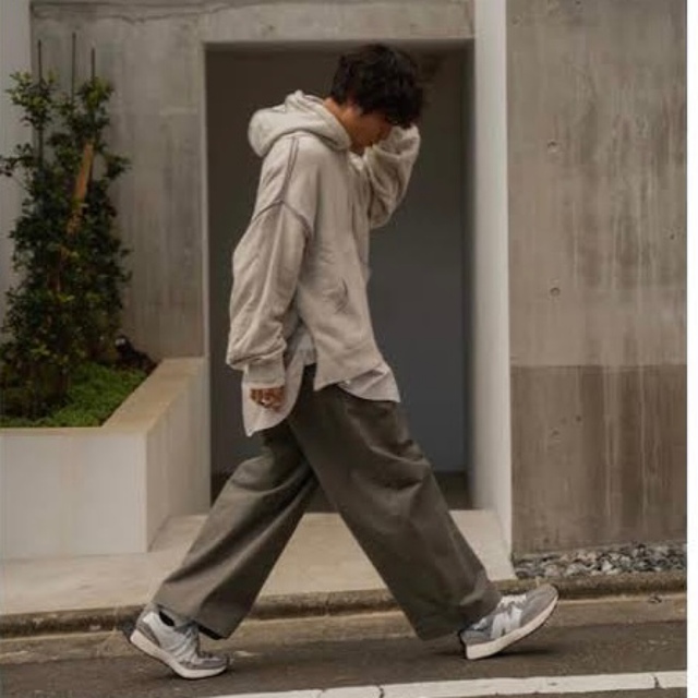 ARK別注 OVERSIZED PIPING HALF ZIP PARKA