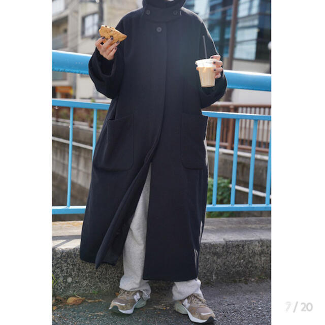 dholic(ディーホリック)のnugu MAXI COAT レディースのジャケット/アウター(ロングコート)の商品写真