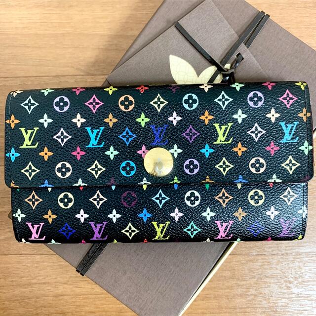 LOUIS VUITTON マルチカラー　長財布財布