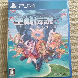 PS4 聖剣伝説3 説明書なし(携帯用ゲームソフト)