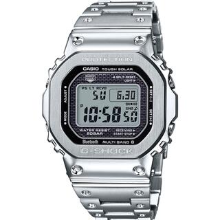 ジーショック(G-SHOCK)の腕時計 ジーショック電波ソーラー GMW-B5000D-1JF メンズ シルバー(腕時計(デジタル))