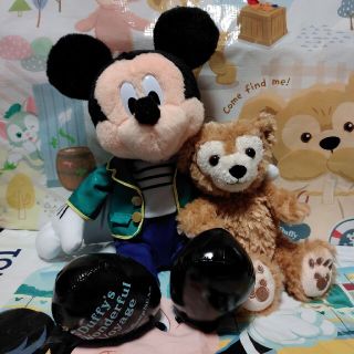 ディズニー(Disney)のぬいぐるみ ワンダフルヴォヤッジ ダッフィー ミッキー(キャラクターグッズ)