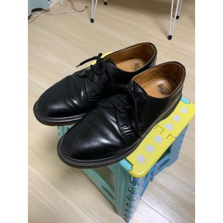 ドクターマーチン(Dr.Martens)のドクターマーチン　3ホール　黒　uk7 英国製(ブーツ)