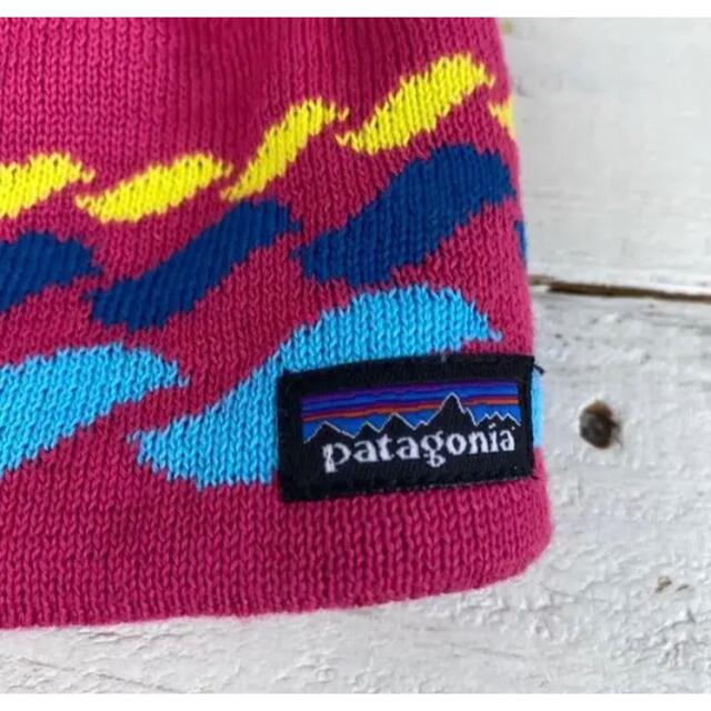 patagonia(パタゴニア)の新品 Patagonia パタゴニア キッズ用ハット 子供用帽子 ピンク キッズ/ベビー/マタニティのこども用ファッション小物(帽子)の商品写真