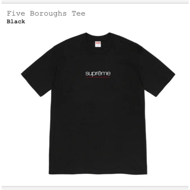 ☆本日のみ値下げ☆supreme five boroughs tee Tシャツ