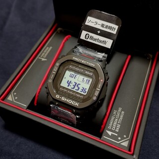 ジーショック(G-SHOCK)の新品 G-SHOCK GMW-B5000TVA-1JR 黒チタン スピードモデル(腕時計(デジタル))