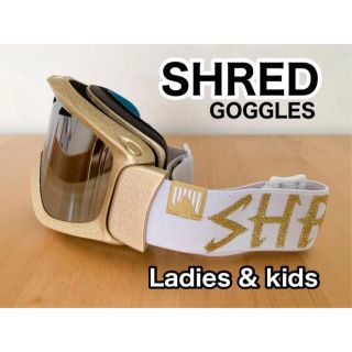 SHRED スノーボード ゴーグル レディース キッズ(ウエア/装備)