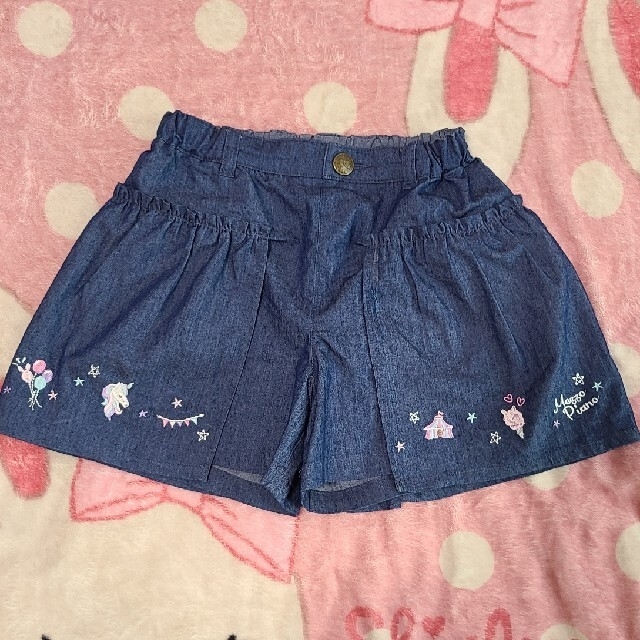 mezzo piano(メゾピアノ)のメゾピアノ☆ユニコーンパンツ110 キッズ/ベビー/マタニティのキッズ服女の子用(90cm~)(パンツ/スパッツ)の商品写真