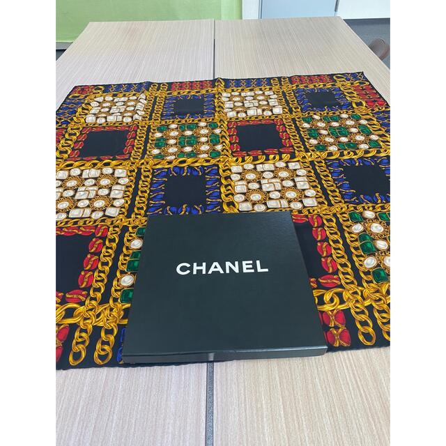 CHANEL大判スカーフ✨ファッション小物