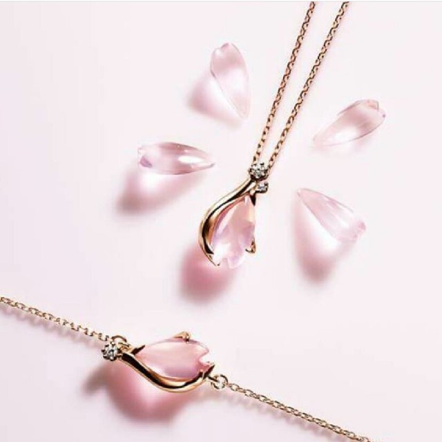 STAR JEWELRY(スタージュエリー)のスタージュエリー　桜ネックレス レディースのアクセサリー(ネックレス)の商品写真