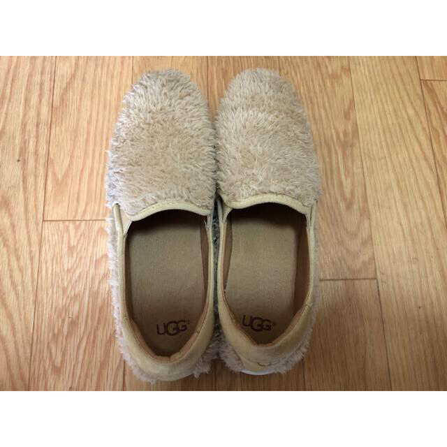 UGG(アグ)のUGG ベージュスリッポン レディースの靴/シューズ(スリッポン/モカシン)の商品写真