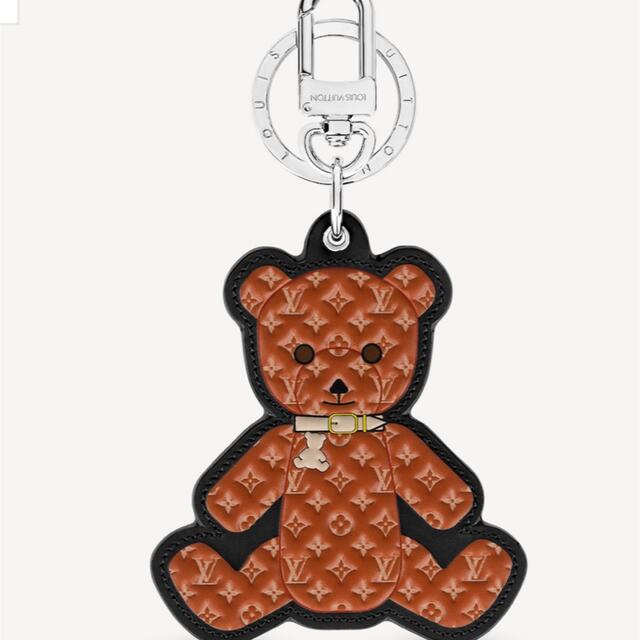 超美品 チャーム ポルト クレ・テディベア LOUIS VUITTON