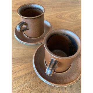アラビア(ARABIA)のアラビア　ルスカ　コーヒーカップソーサー　2客セット(食器)
