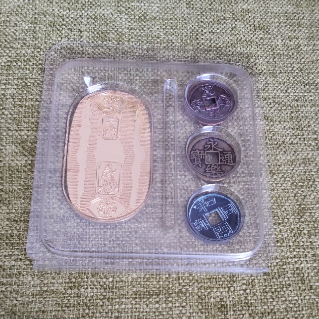 和同開珎　永楽通宝　寛永通宝　レプリカセット エンタメ/ホビーの美術品/アンティーク(貨幣)の商品写真