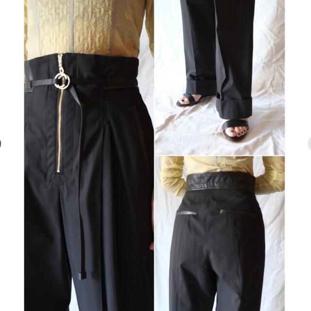 mame(マメ)の新品mame  High Waisted Chino Wide Trousers レディースのパンツ(カジュアルパンツ)の商品写真