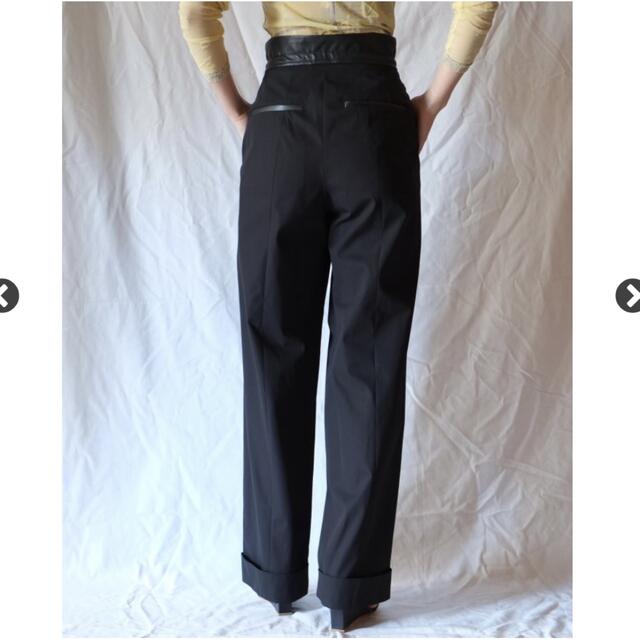 mame(マメ)の新品mame  High Waisted Chino Wide Trousers レディースのパンツ(カジュアルパンツ)の商品写真