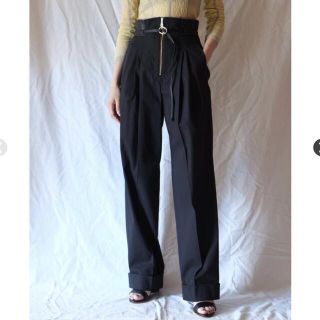 マメ(mame)の新品mame  High Waisted Chino Wide Trousers(カジュアルパンツ)