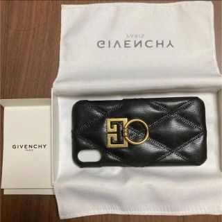 ジバンシィ(GIVENCHY)の【正規品】GIVENCHY ジバンシー iPhoneケース X XS ブラック(iPhoneケース)