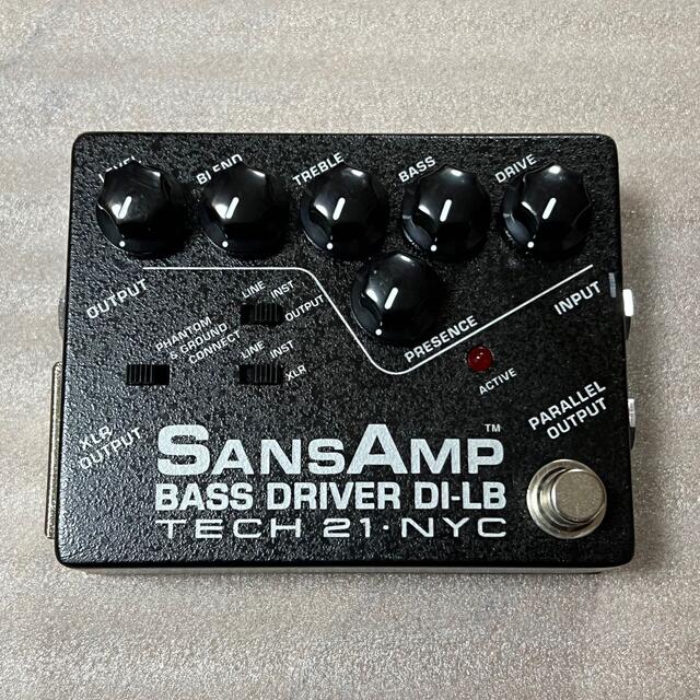 TECH21 SANSAMP BASS DRIVER DI-LB 美品