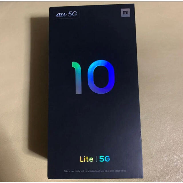 au Xiaomi Mi 10 Lite 5G XIG01 ドリームホワイト