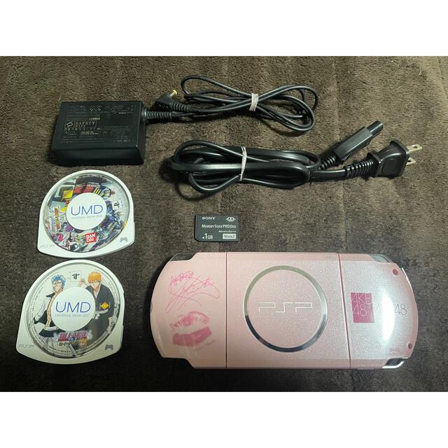 PSP-3000  AKB  比較的美品ゲームソフト/ゲーム機本体