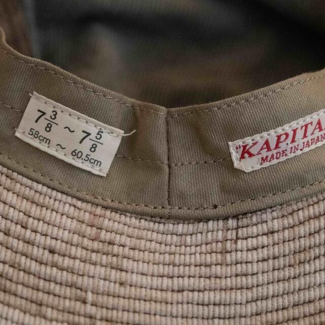 KAPITAL(キャピタル)のKAPITAL ハット　コーデュロイ メンズの帽子(ハット)の商品写真
