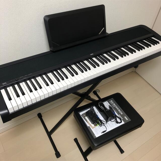 美品】電子ピアノ コルグ KORG B2N (BK) 88鍵盤 2020年製-