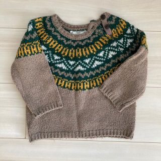 ザラキッズ(ZARA KIDS)のZARAキッズ  ニット　86cm(ニット/セーター)