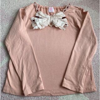 アクシーズファム(axes femme)の130センチ　アクシーズファーム　Tシャツ ピンク(Tシャツ/カットソー)