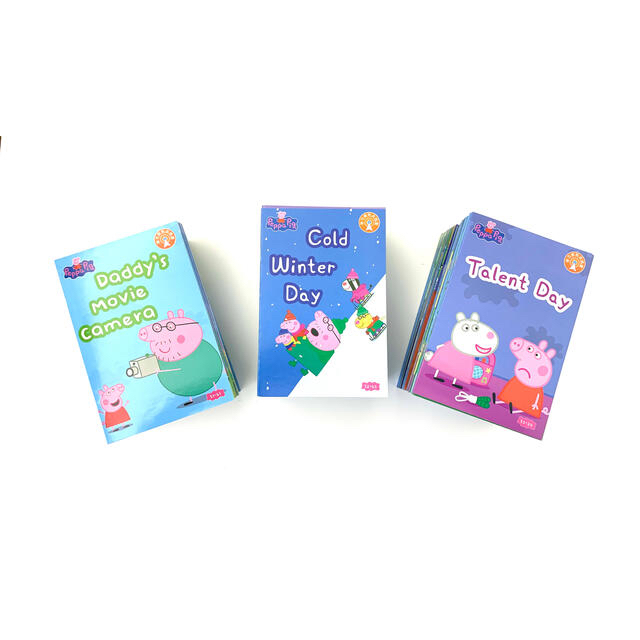 90%以上節約 peppa pig ペッパピッグ漫画版シリーズ1 全冊音源付動画