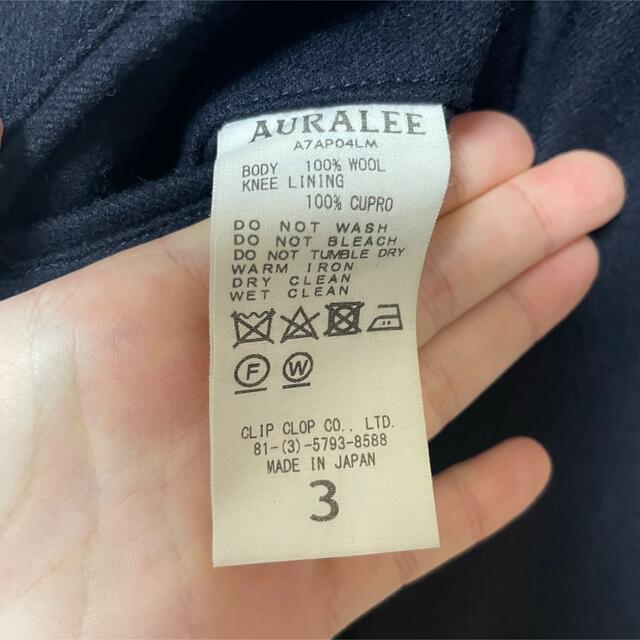 auralee スラックスパンツ メンズのパンツ(スラックス)の商品写真