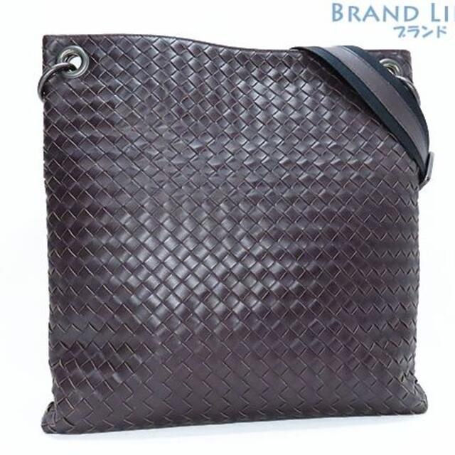 海外ブランド Bottega 美品ボッテガヴェネタイントレチャート斜め掛け