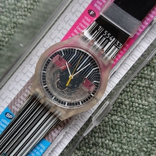 スウォッチ(swatch)のスウォッチ  Swatch  腕時計  バーコード柄(腕時計(アナログ))