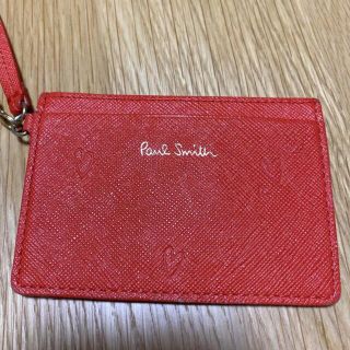 ポールスミス(Paul Smith)のポールスミス　ハート型押し(パスケース/IDカードホルダー)