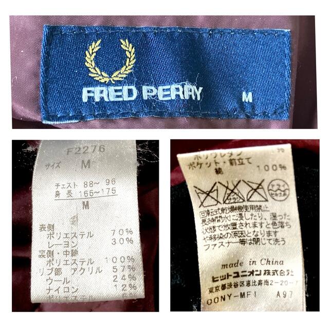 FRED PERRY(フレッドペリー)の【最終お値下げ！】希少デザイン4wayFRED PERRYリバーシブルブルゾン メンズのジャケット/アウター(ブルゾン)の商品写真