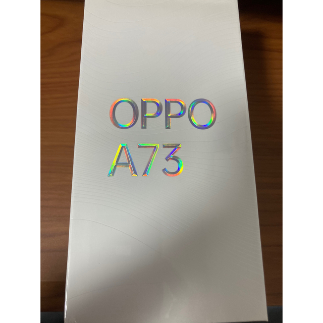 【新品未開封】オッポ　OPPO Oppo A73 ネービーブルー