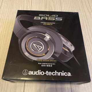 オーディオテクニカ(audio-technica)のaudio-technica ヘッドホン SOLID BASS ATH-WS77(ヘッドフォン/イヤフォン)