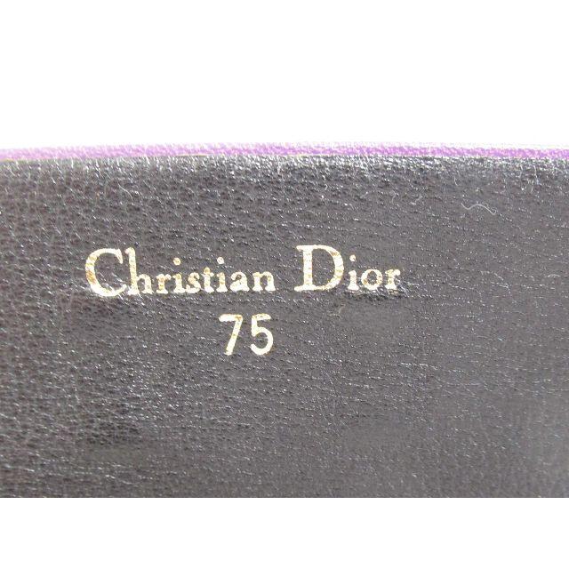 Christian Dior(クリスチャンディオール)のクリスチャンディオール レザーワイドベルト（75サイズ） レディースのファッション小物(ベルト)の商品写真